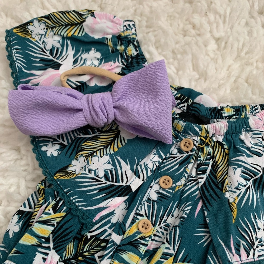 Mini Biggie Bow Lavender